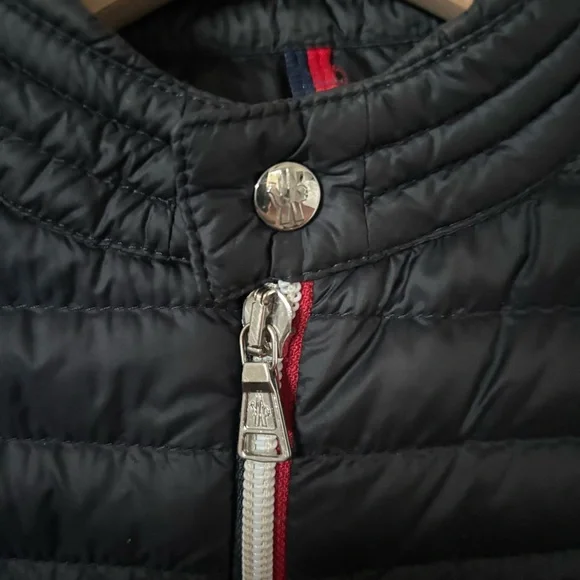 Moncler Kids Down Jacket Enfant Urzay Warm Puffer Coat Navy Boy Girl Size 6 - Picture 8 of 13